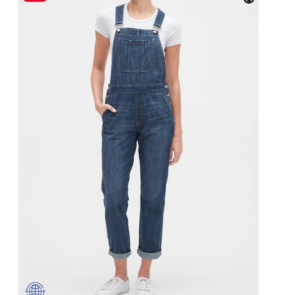 GAP DENIM OVERALLS - BOOT CUT